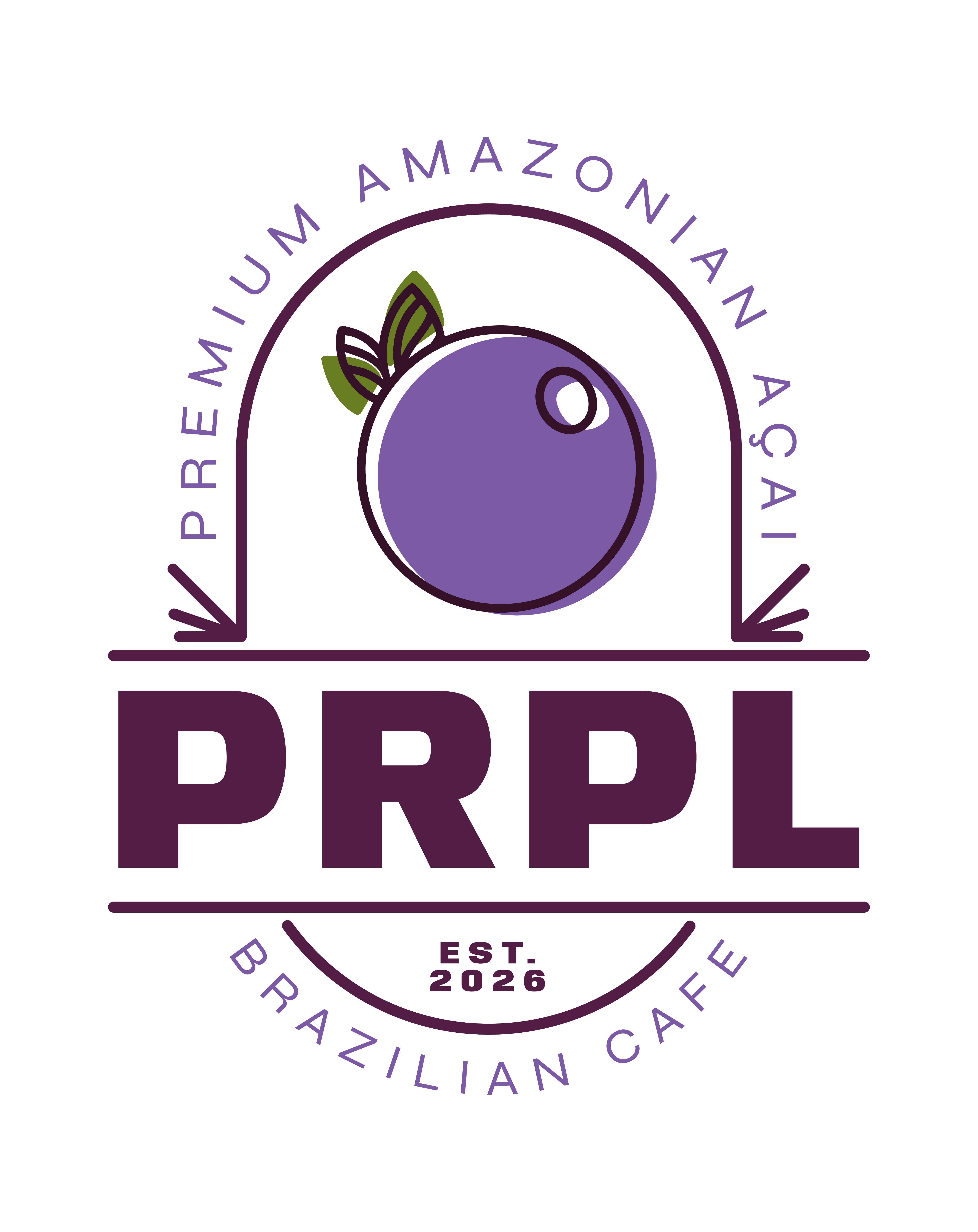 PRPL Brazilian Cafe logo